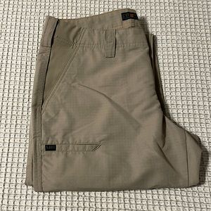 5.11 Tactical Lightweight Khaki Pants - Womens 10R